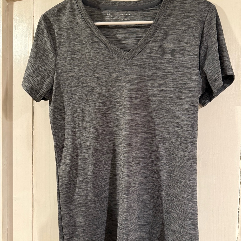 Under Armour Gray V-Neck T-Shirt